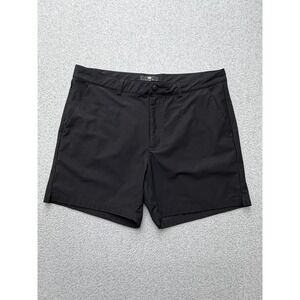 Under 510 U510 Shorts Mens 36 Black Chino Stretch 7 Inseam Casual Travel Summer